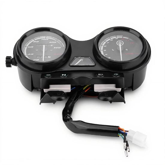 Misuratore di Velocità Acqua-Resistente - Motocicletta - YBR 125 - Carcassa in Plastica Robusta - 12V DC - Facile da Installare - Misuratore di Motocicletta