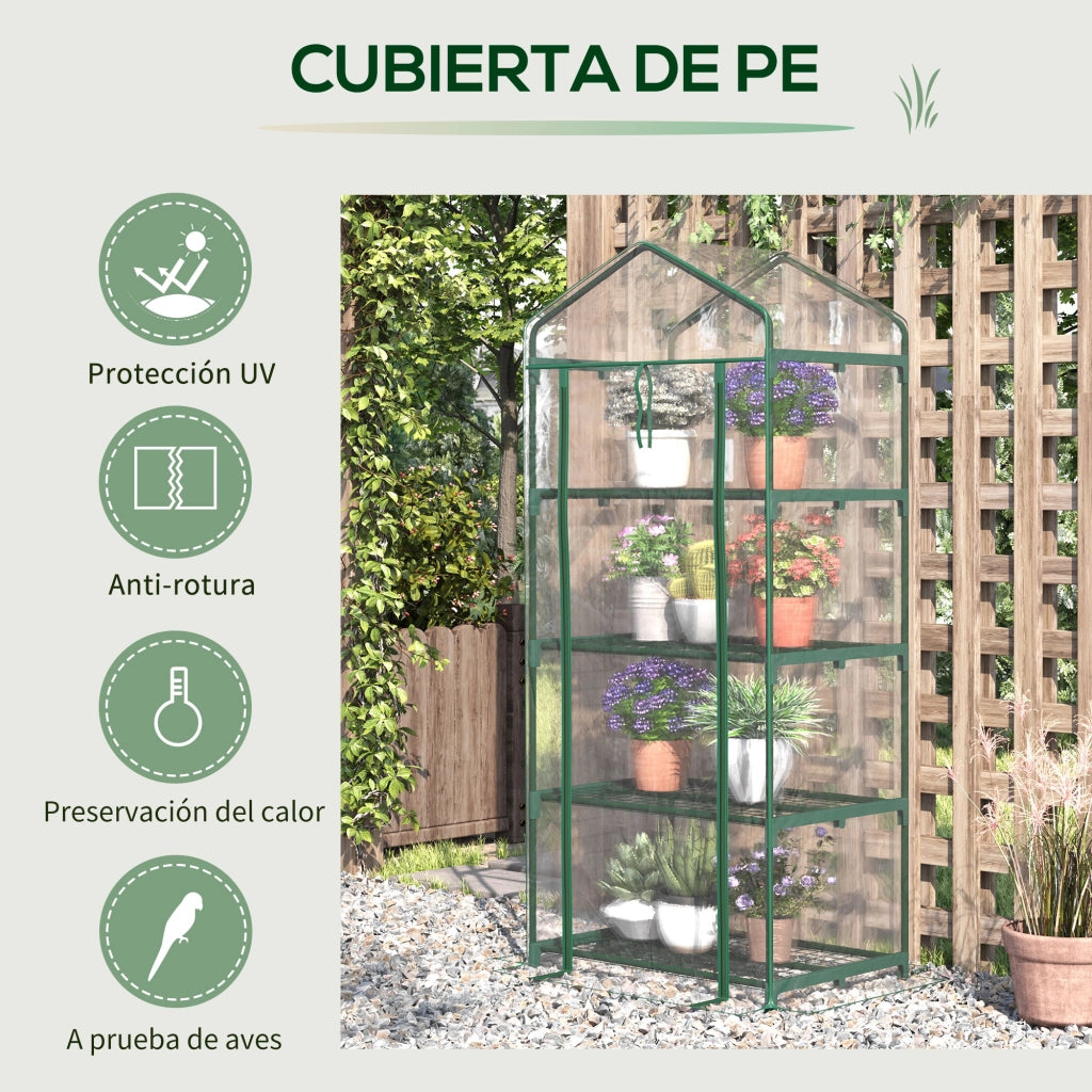 Serra da Giardino con Ripiani ¨C Minimal ¨C 70x50x160 cm