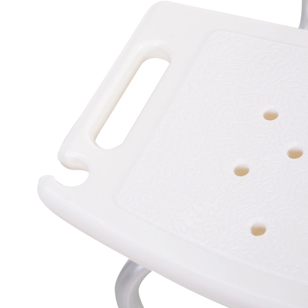 Sgabello da Doccia Ergonomico ¨C Minimal ¨C Altezza Regolabile Bianco