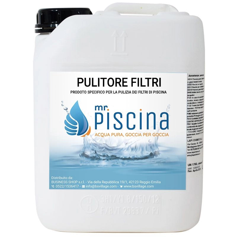 Detergente disincrostante PULITORE FILTRI a sabbia per piscina Quantità confezione: 1 pezzo