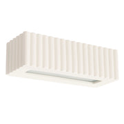 Lampada da parete in ceramica RIGATA beige