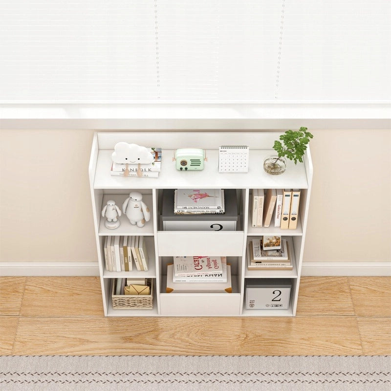 Libreria, bianca 106x30x104 cm