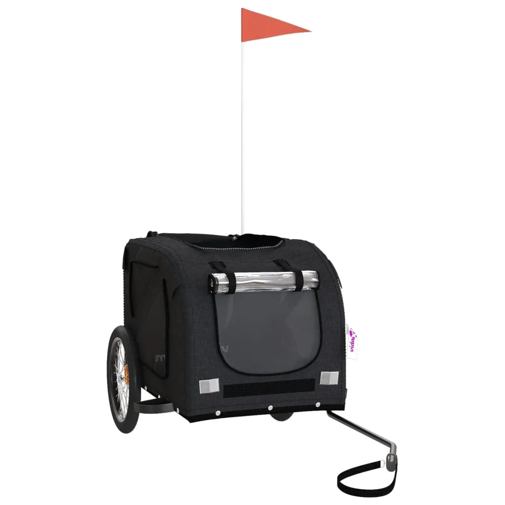 Rimorchio/carrello per animali domestici nero 02_0044220