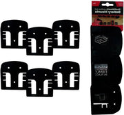 Otturatori di batteria per 18V - 6 pezzi - Nero