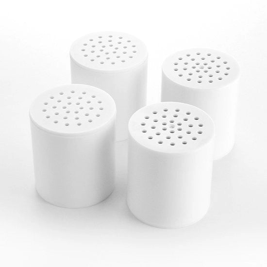 Filtro per doccia 20-trappiste - Adatto per Filtro per doccia Testa doccia - Purificatore d'acqua per acqua dura - Rimuove cloro, metalli pesanti, ferro e altri sedimenti, 4-pack