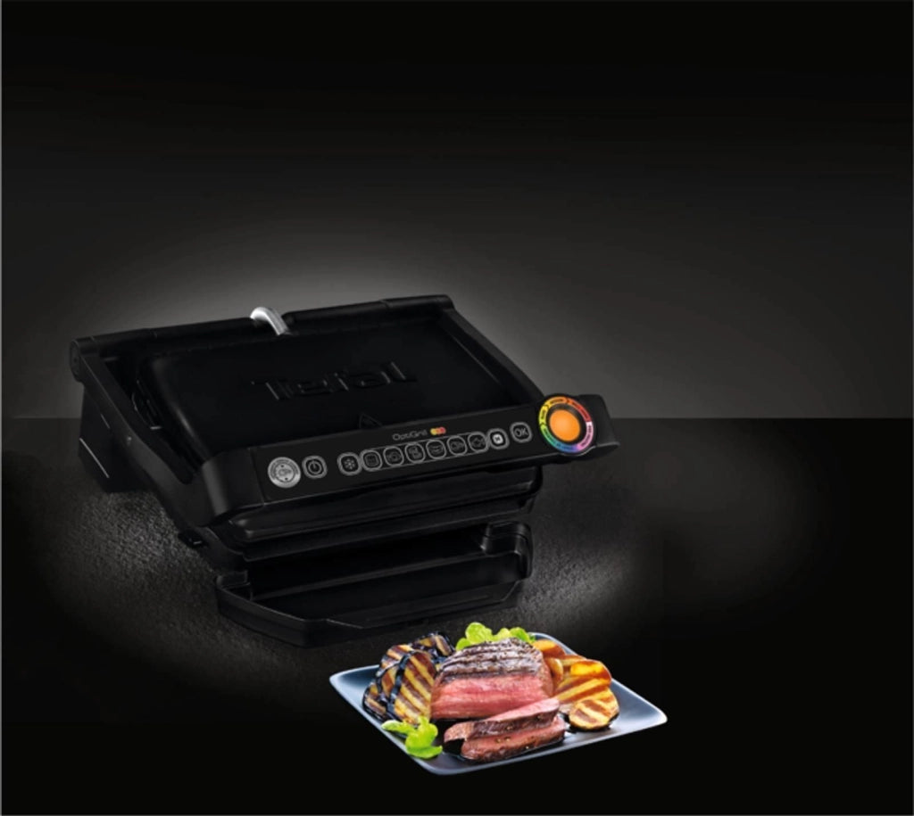 Tefal GC7058 OptiGrill Grill a contatto 2000 W 6 programmi Superficie 600 cm² colore Nero