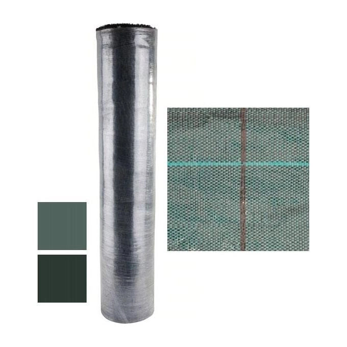 IL CAMPO 06799 Telo Pacciamatura Nero 100 m x 420 cm Peso 90 gr-mq Maglia Fina Stabilizzato UV colore Nero