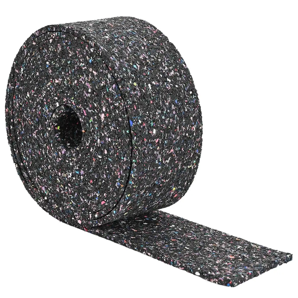 Rotolo di Granulato in Gomma Nero 500 x 10 x 0,8 cm Gomma 42027286