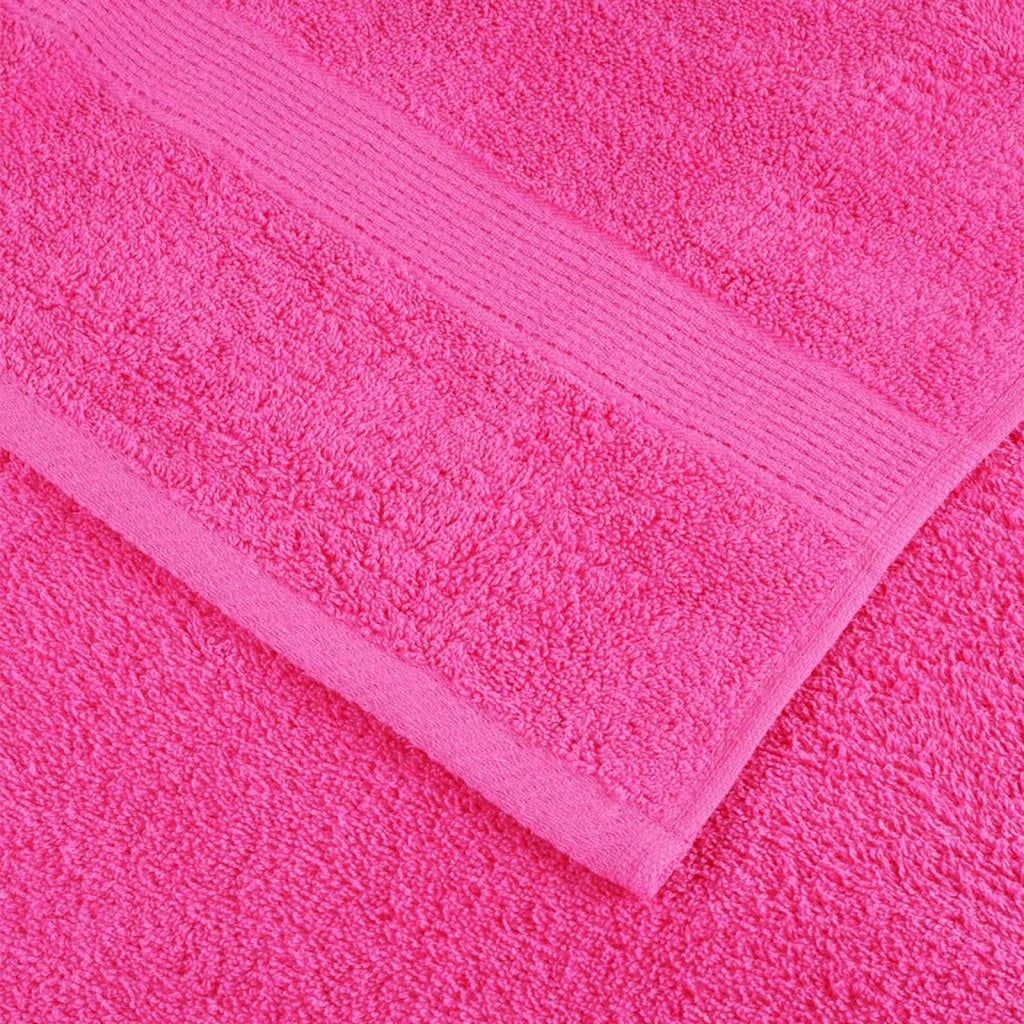 Asciugamano per Ospiti SOLUND 4 pcs Rosa 15 x 21 cm 550 gsm 137513
