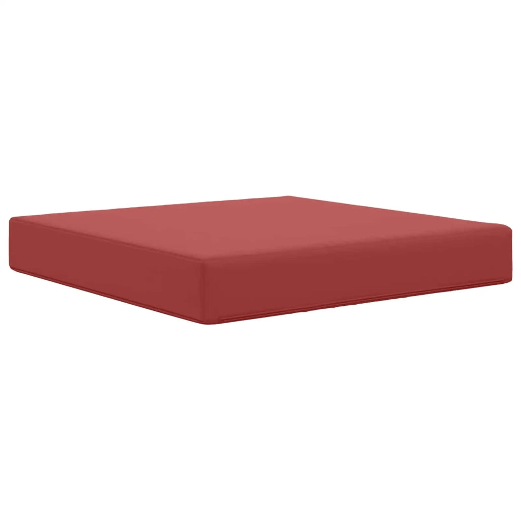 Cuscino per divano da esterno Rosso vino 60 x 60 x 8 cm 900702