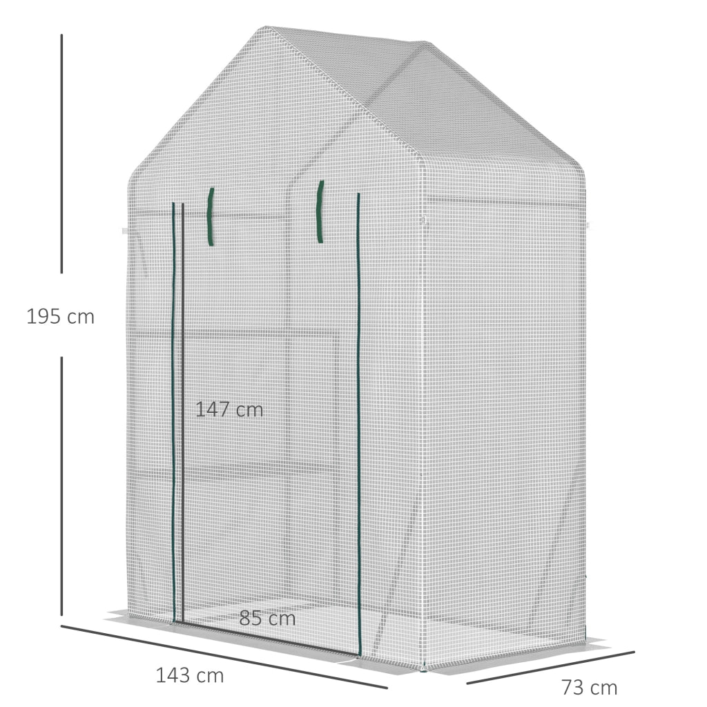 Serra da Giardino ¨C Minimal ¨C Bianco Acciaio 143x73x195 cm