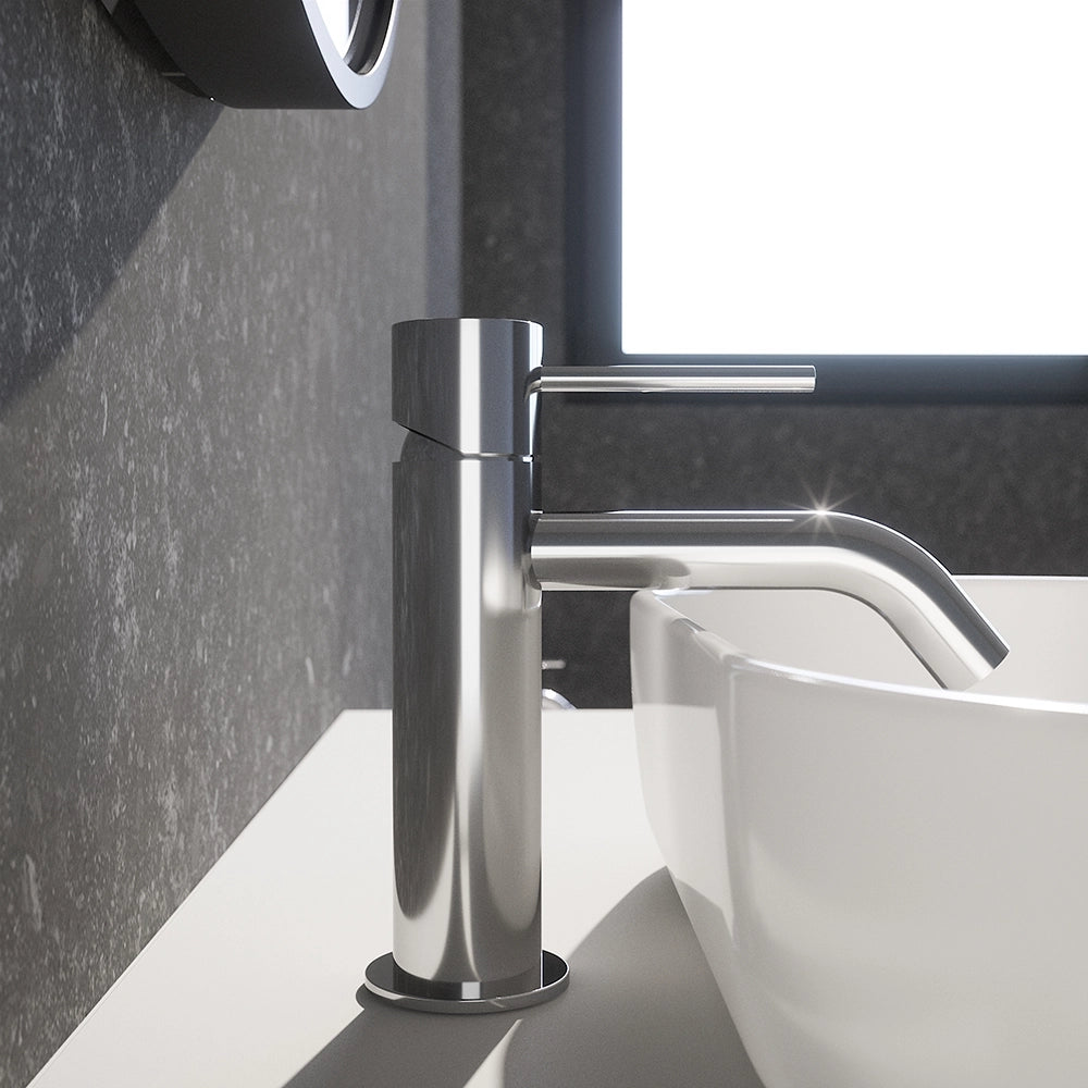 Miscelatore lavabo senza scarico cromato | Katharine