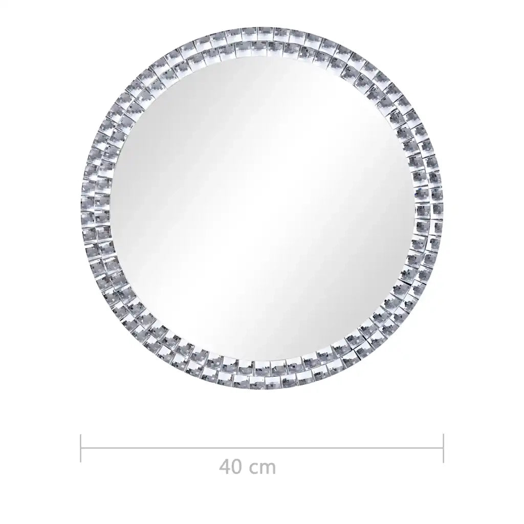 Specchio da Parete | Specchio decorativo 40 cm in Vetro Temperato