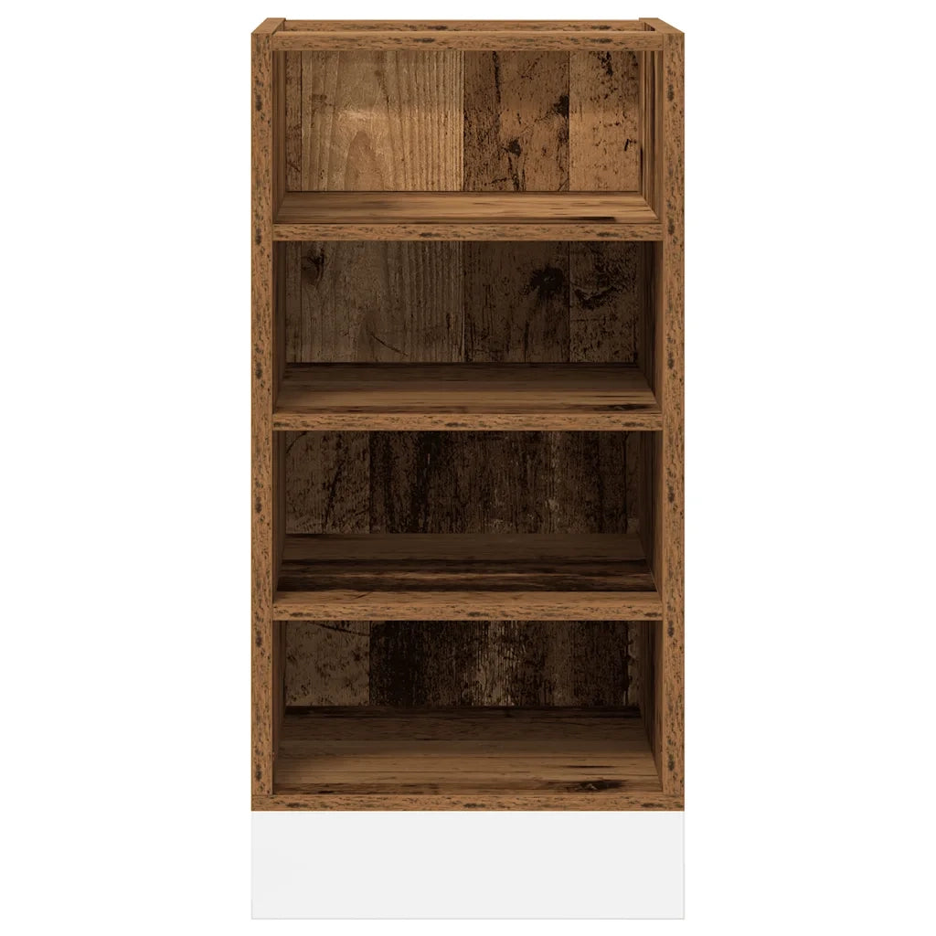 Armadio Inferiore “Riga” Legno Antico 40x44,5x81,5 cm 854209
