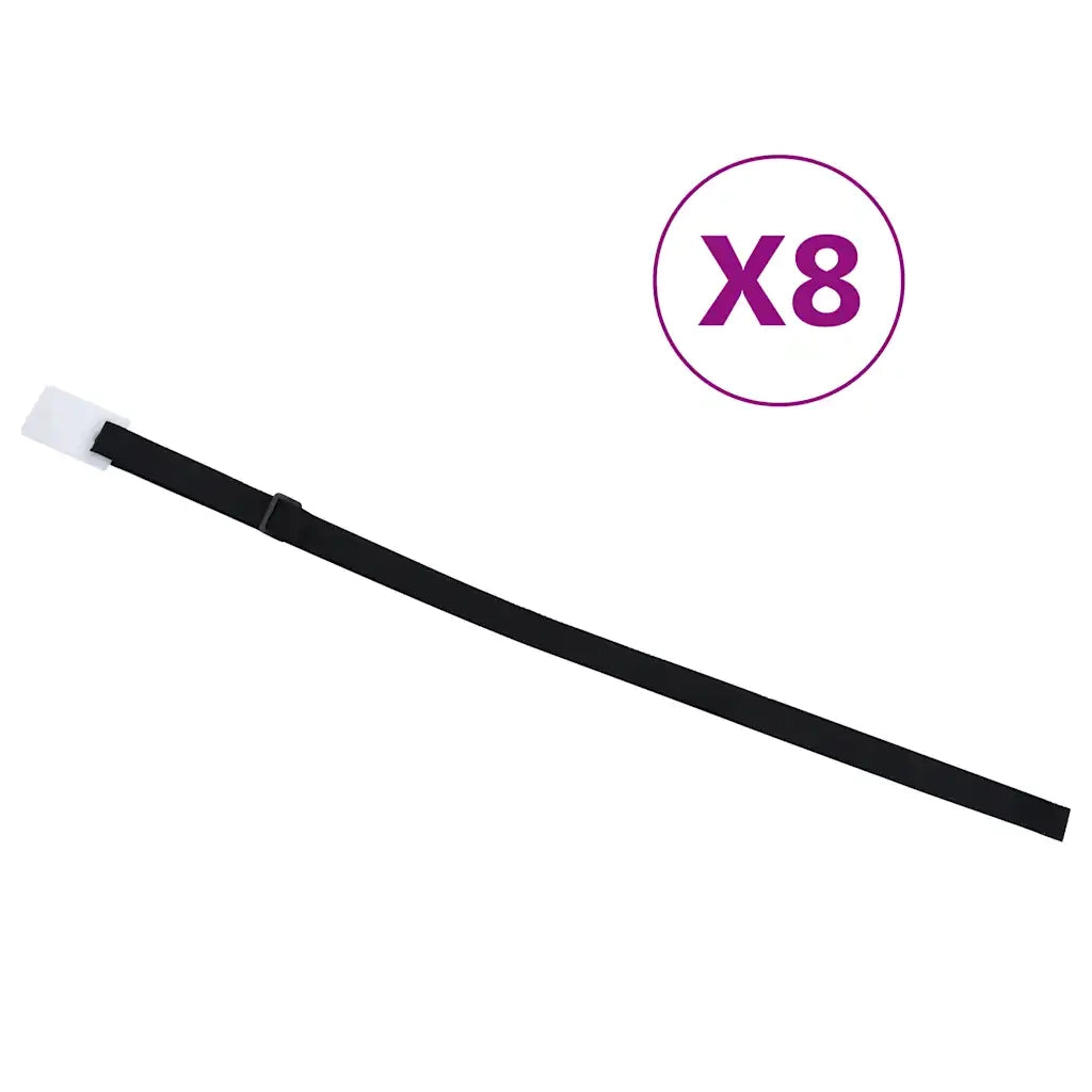 Cinghie di Fissaggio Universali per Coperture Piscina 8 pz 1,8m CFW2522565