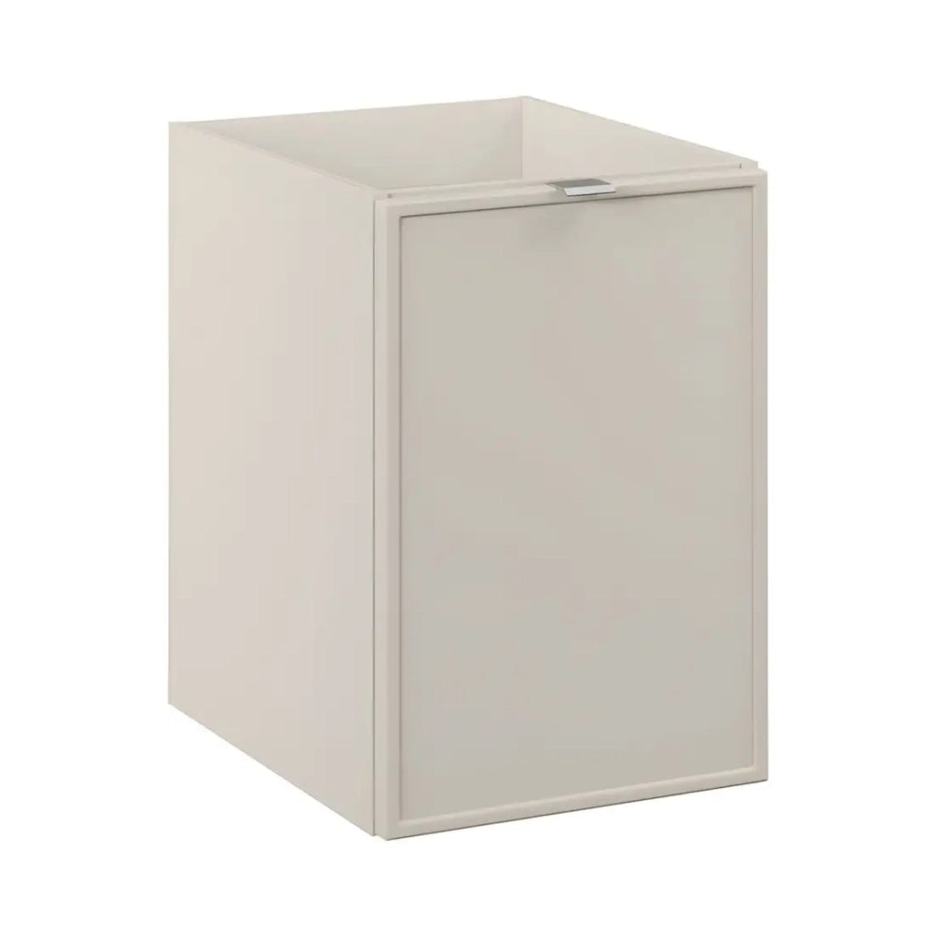 Insieme BRAZZA: mobile sottolavabo con cassetti 120cm con cesto per la biancheria + piano per lavabo + lavabo da appoggio cachemire
