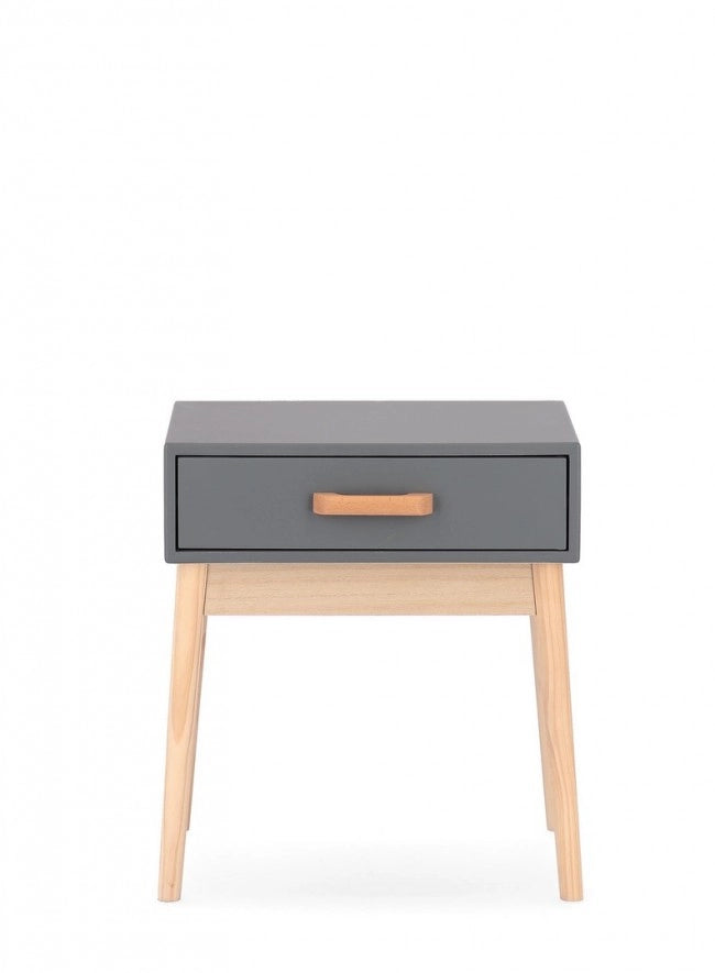 Mobiletto Legno Grigio Moderno da Interno - EXCEPTIONAL