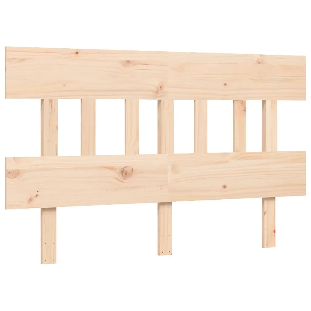 Giroletto con Testiera Small Double-Struttura Letto in Legno Massello 833081
