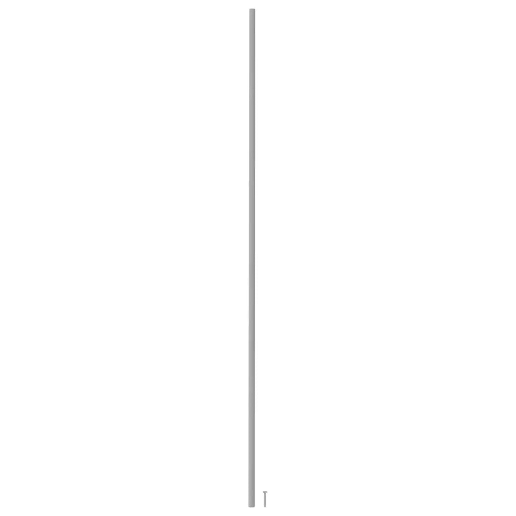 Maniglia per Armadio 2 pz Argento 900 mm Acciaio inossidabile 864741