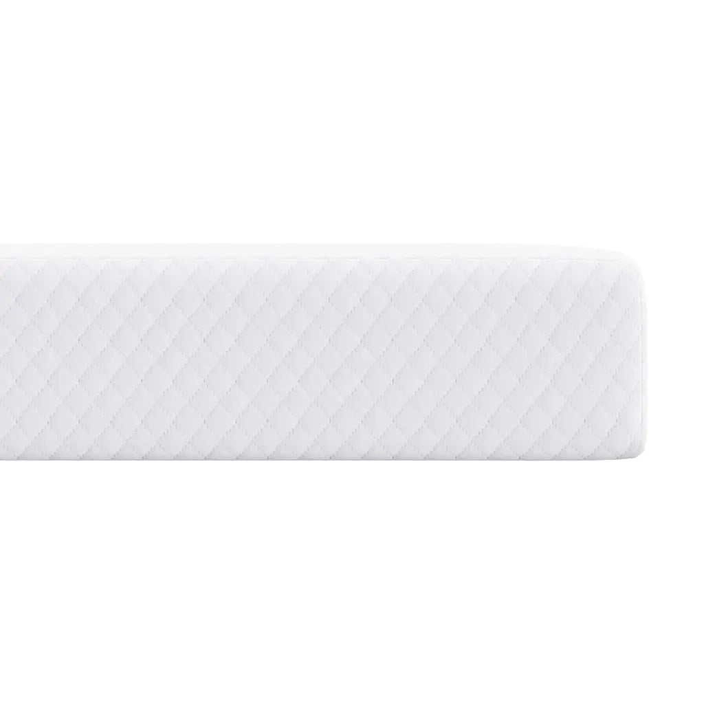 Topper per materasso Bianco 140 x 200 cm Tessuto Jacquard 4106249