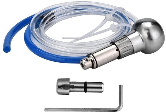 Accessorio per strumento pneumatico - Kit di installazione - Stampa a mano - Accessorio per strumento - 7,5 cm - Incluso chiave a sei punte - Strumento per la stampa