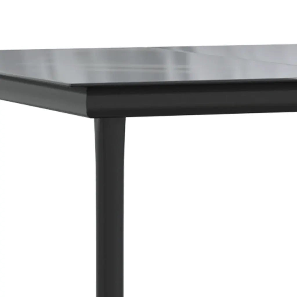 Set da Pranzo da Giardino 5pz con Cuscini in Polyrattan Marrone 3212765