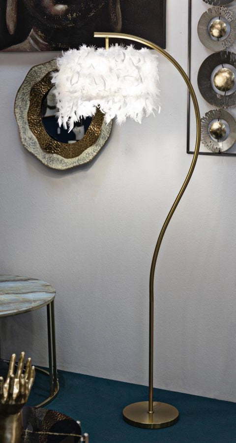 LAMPADA DA TERRA SEMI ARC CM 60X33X170