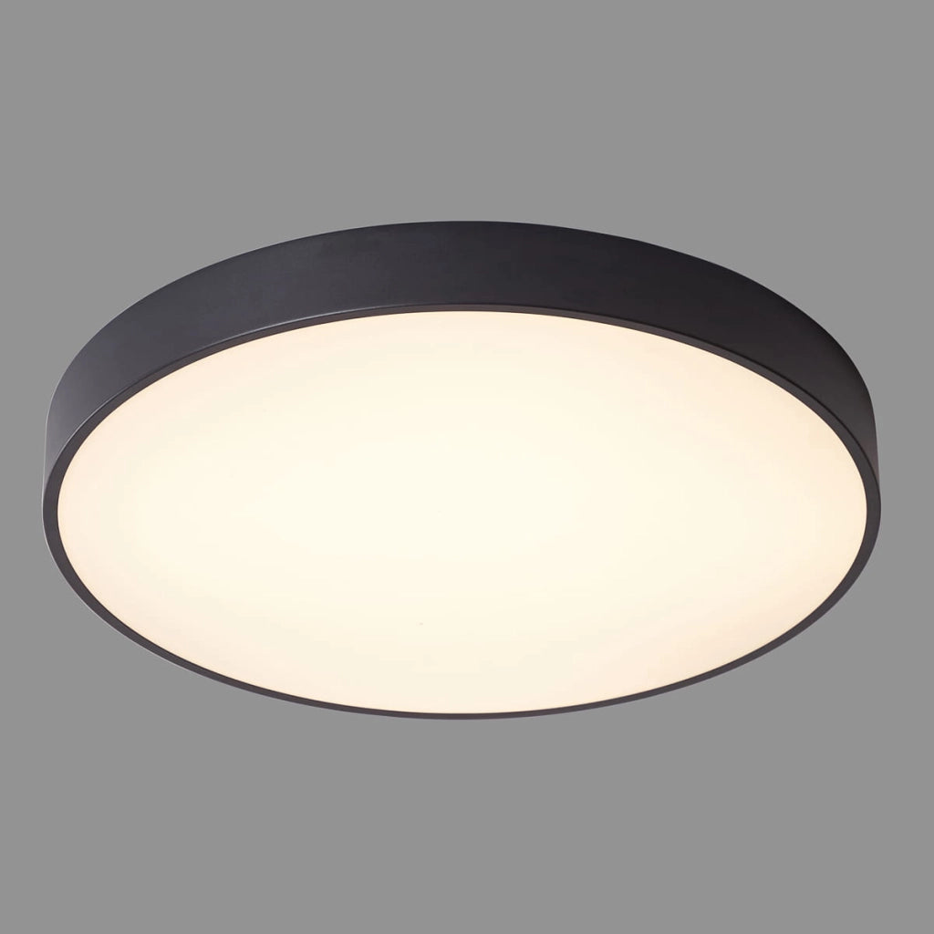 Plafoniera LED Italux Orbital 60cm 60W 3000K nera