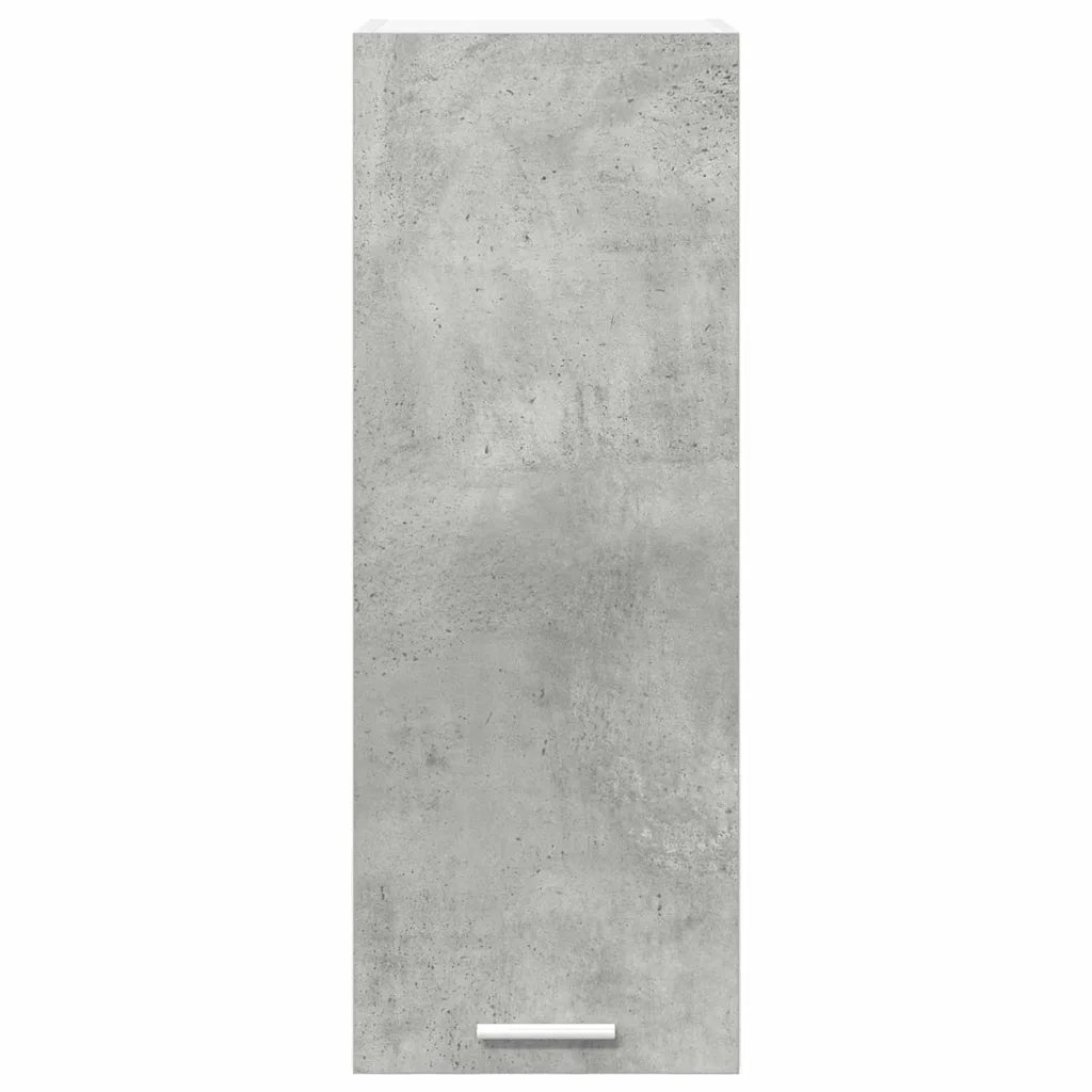 Armadio pensile 2 pcs Grigio Cemento e Bianco 30 x 31 x 80 cm 884249