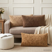 Federa 2 pz HEERLEN Marrone Chiaro 40 x 80 cm 910210