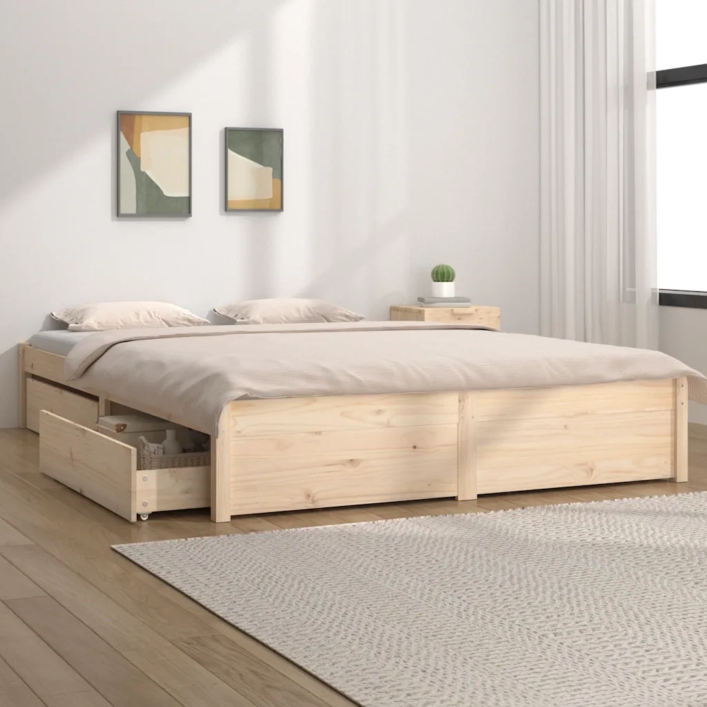 Giroletto con Cassetti 150x200 cm Super King