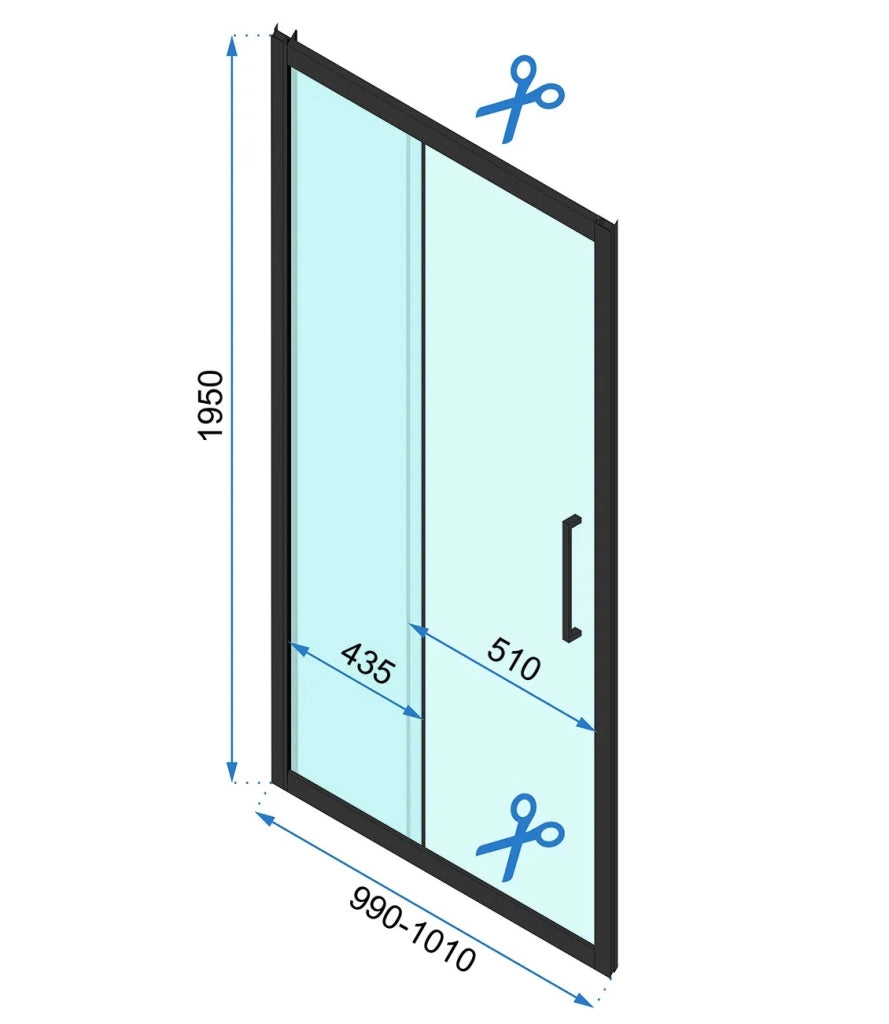 Cabina Doccia A Parete Rapid Slide 150x100
