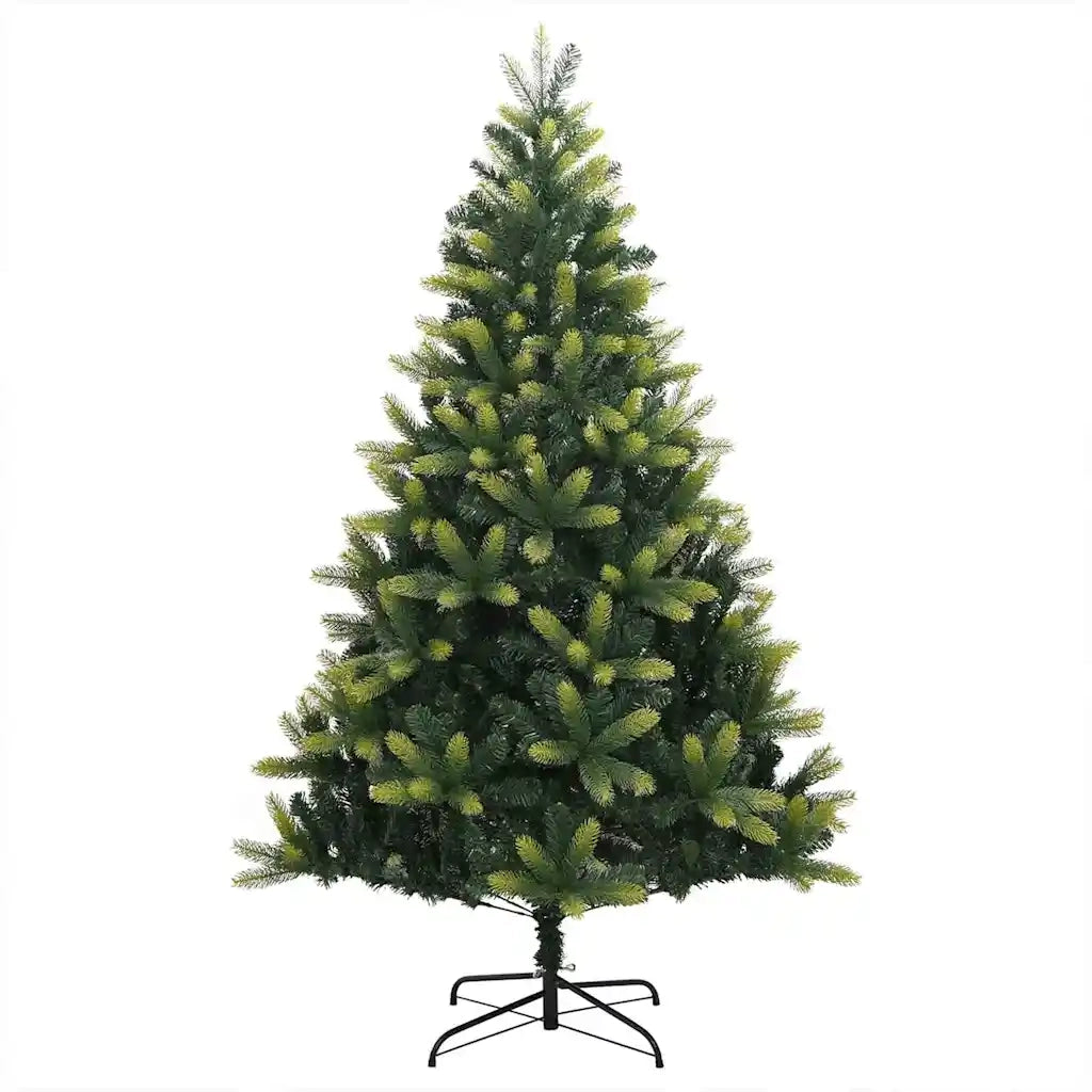 Albero di Natale Artificiale a Cerniera con 300 LED 210 cm