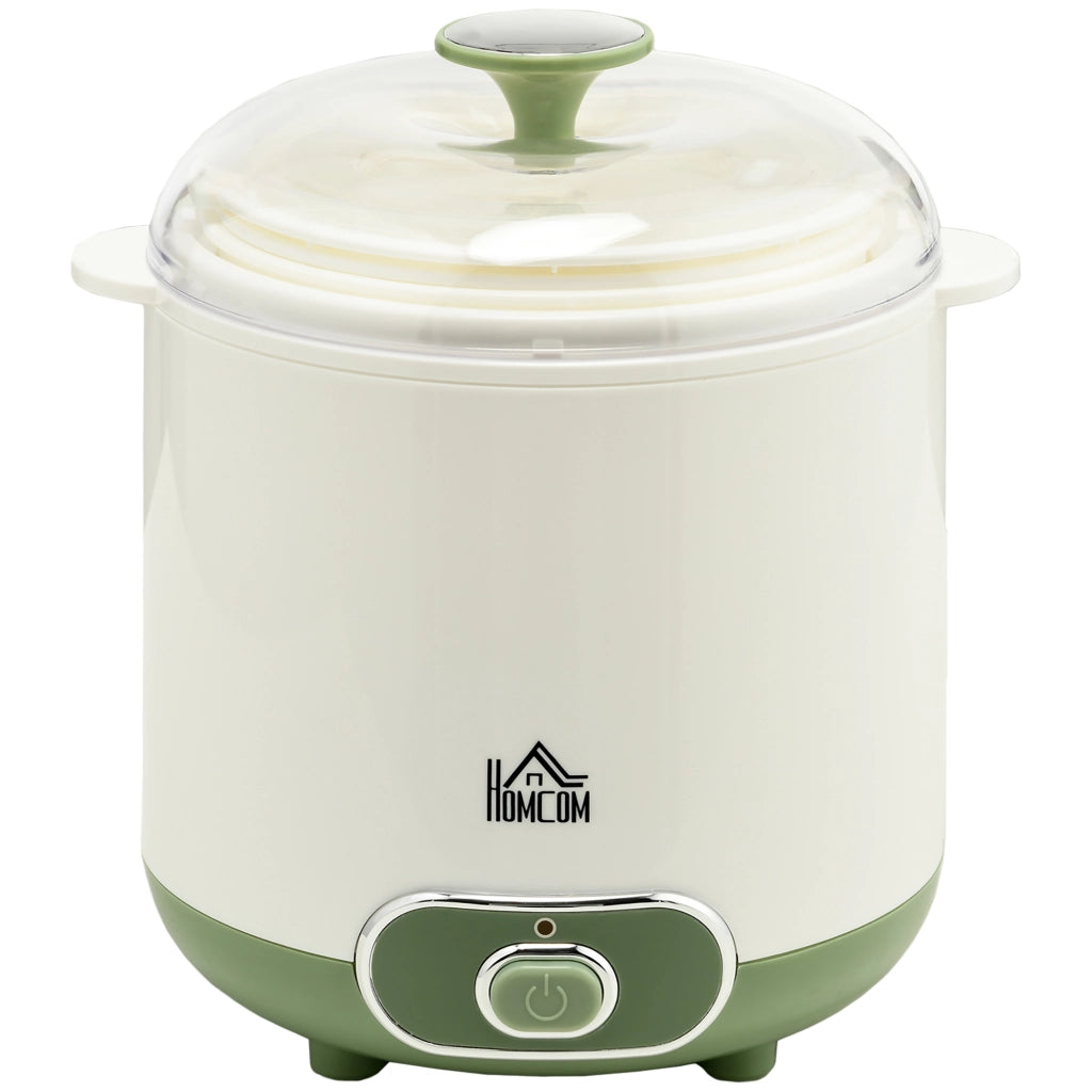 Yogurtera per Yogurt Greco 20 W 1,5L con Filtro ¨C Minimal ¨C Bianco 19,5x17,5x21,4 cm