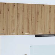 Armadio pensile Rovere Artigiano e Bianco 50 x 31 x 80 cm 884273