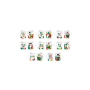 Mug con nani di Natale ml 340