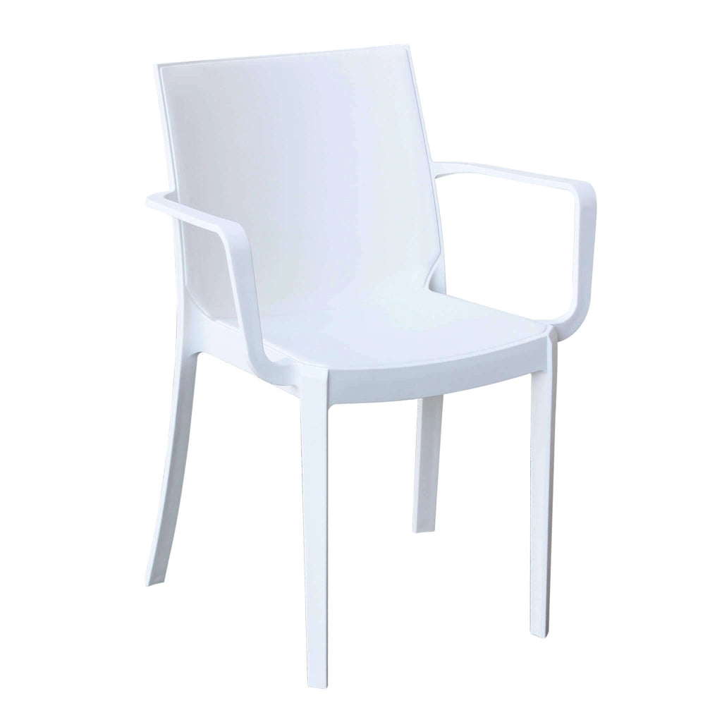 Poltrona da Esterno Impilabile in Polipropilene cm 55x58x82 - VICTORIA