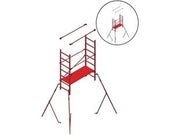 KIT ALZATA CON STABILIZZATORI E PIANO PER TRABATTELLO PINNA CLIC  peso Kg.33    FACAL
