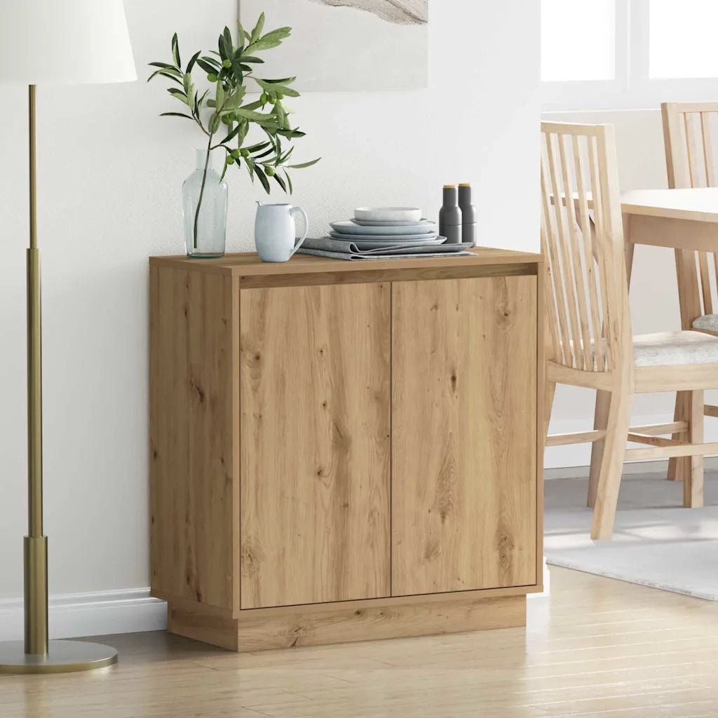 Credenza | Madia LED Rovere Artigianale 71 x 34,5 x 75 cm