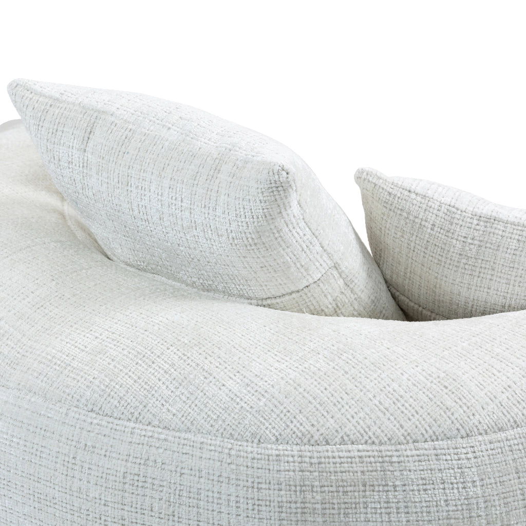 Divano Poltrona Gaming con Cuscini ¨C MINIMAL ¨C Beige, Chenille, Singolo