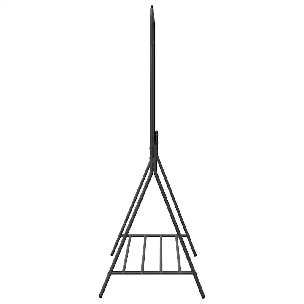 Stendibiancheria Nero 100 x 56 x 154 cm Acciaio 868444