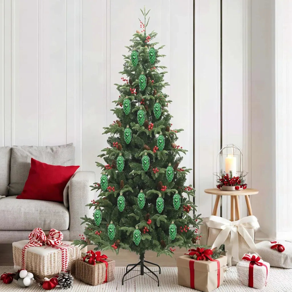 Palla di pino di Natale 40 pcs Verde Plastica 42018896
