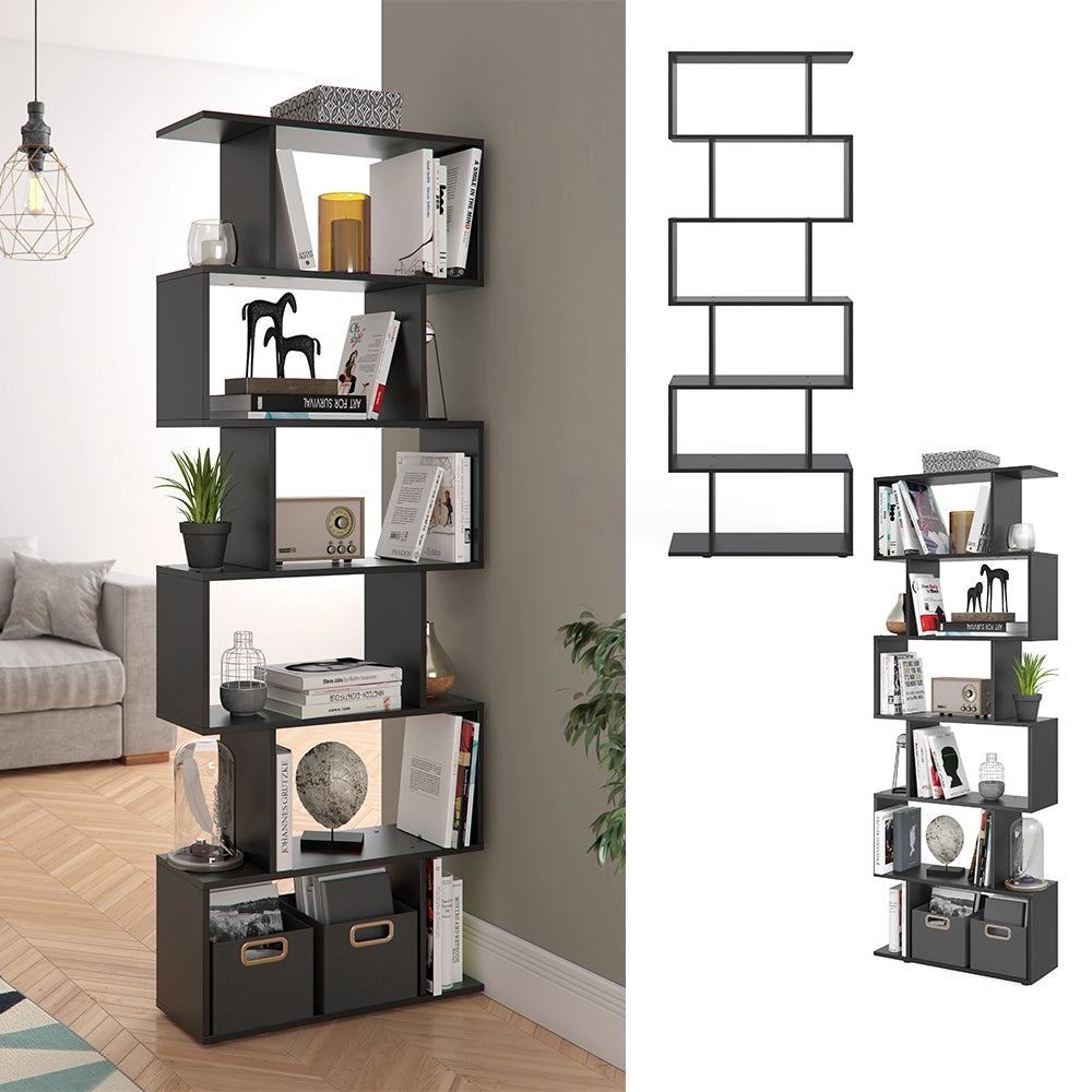 Vicco Divisorio per ambienti Nero 70 x 192.2 cm