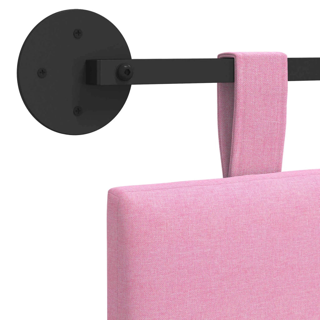Testiera | Testata sospesa Rosa Tessuto