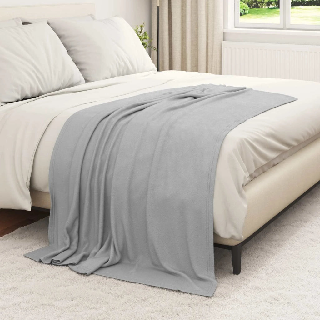 Coperta Grigio 170 x 130 cm Panno 42017017