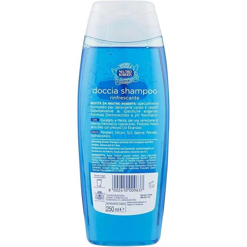 NEUTRO ROBERTS DOCCIA SHAMPOO 250ML RINFRESCANTE