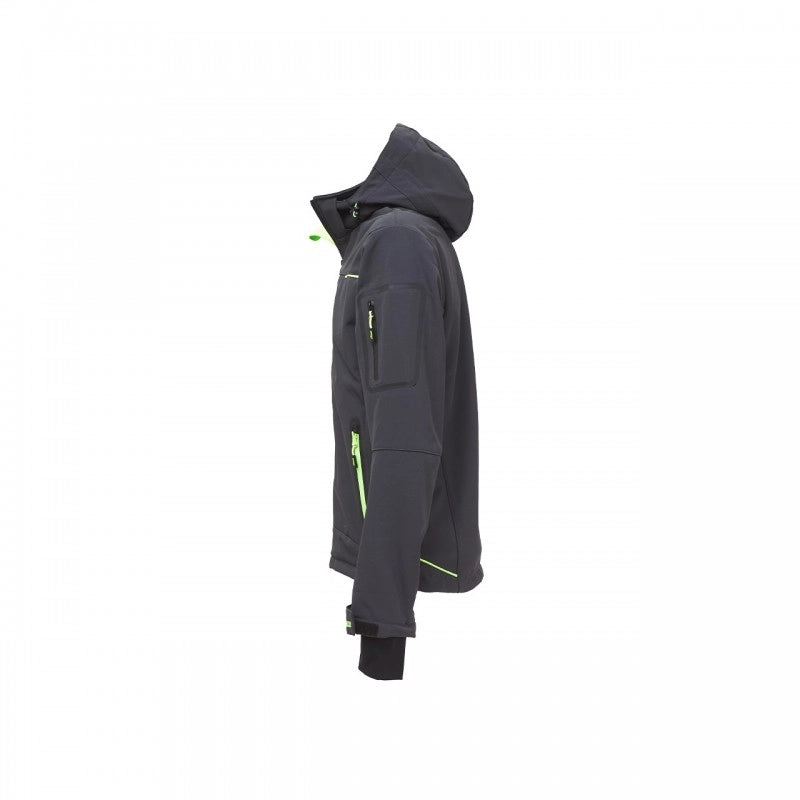 Giacca Asphalt Grey Green L Space Upower