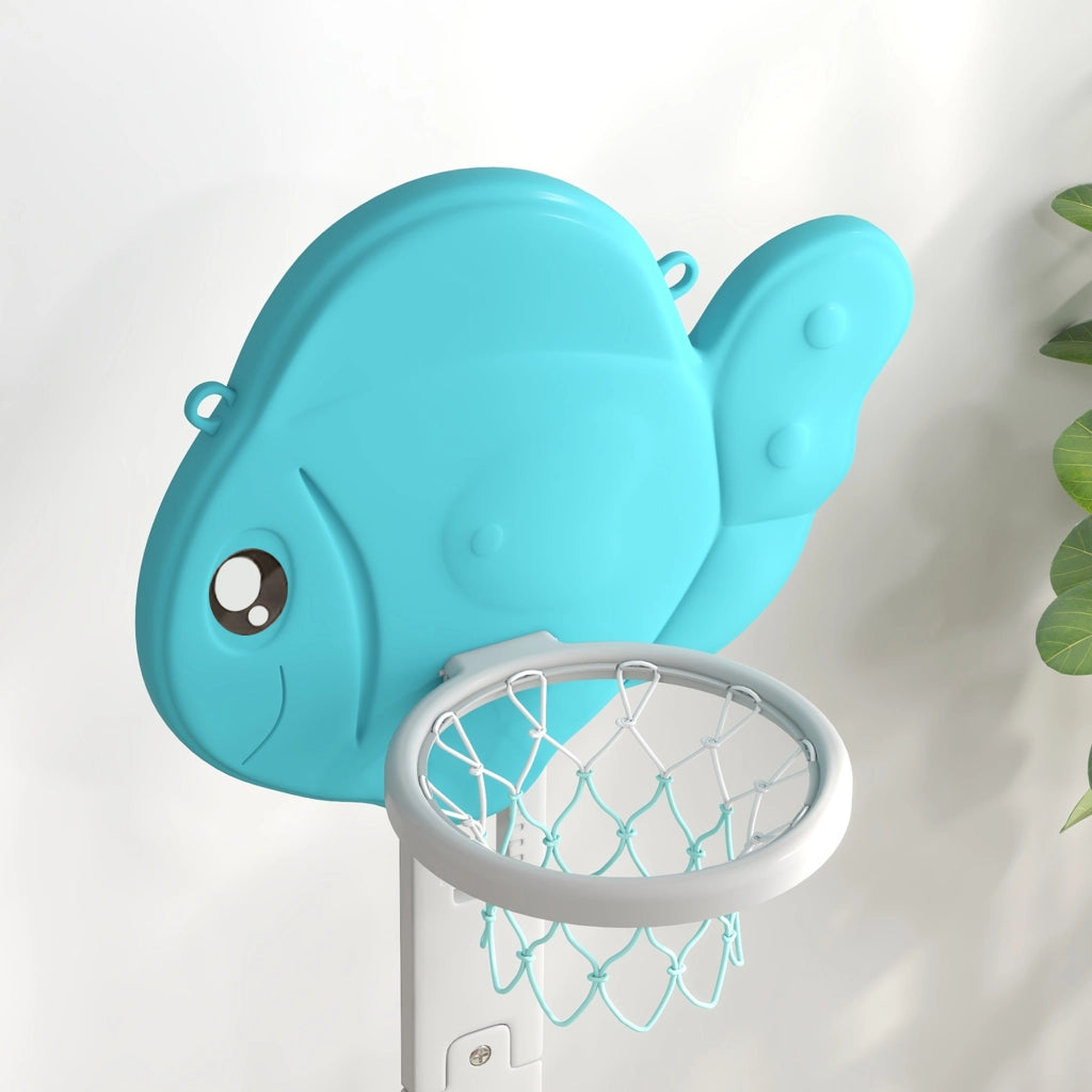 Canestro da Basket per Bambini Regolabile con Pallone ¨C zephmum ¨C Multicolore