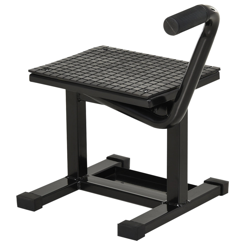 Cavalletto Alzamoto ¨C Minimal ¨C Nero, Acciaio, 48x34x43 cm