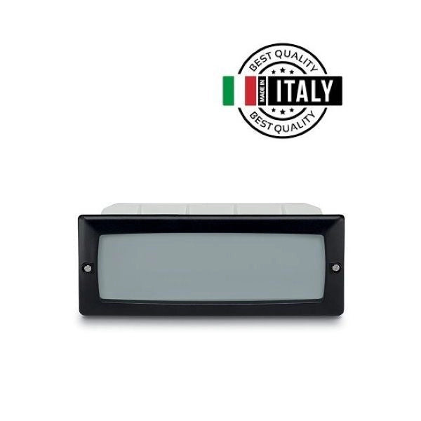 LAMPADA DA PARETE A INCASSO PER ESTERNO 1XE27 WALLBEAM MORETTI